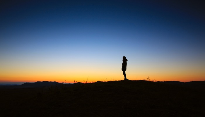 Woman on the Horizon